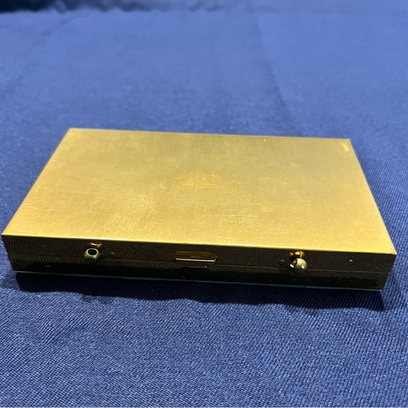 Vintage 1950s Mother of Pearl Minaudiere Evening Bag - Original Dust Bag… - Picture 5 of 6